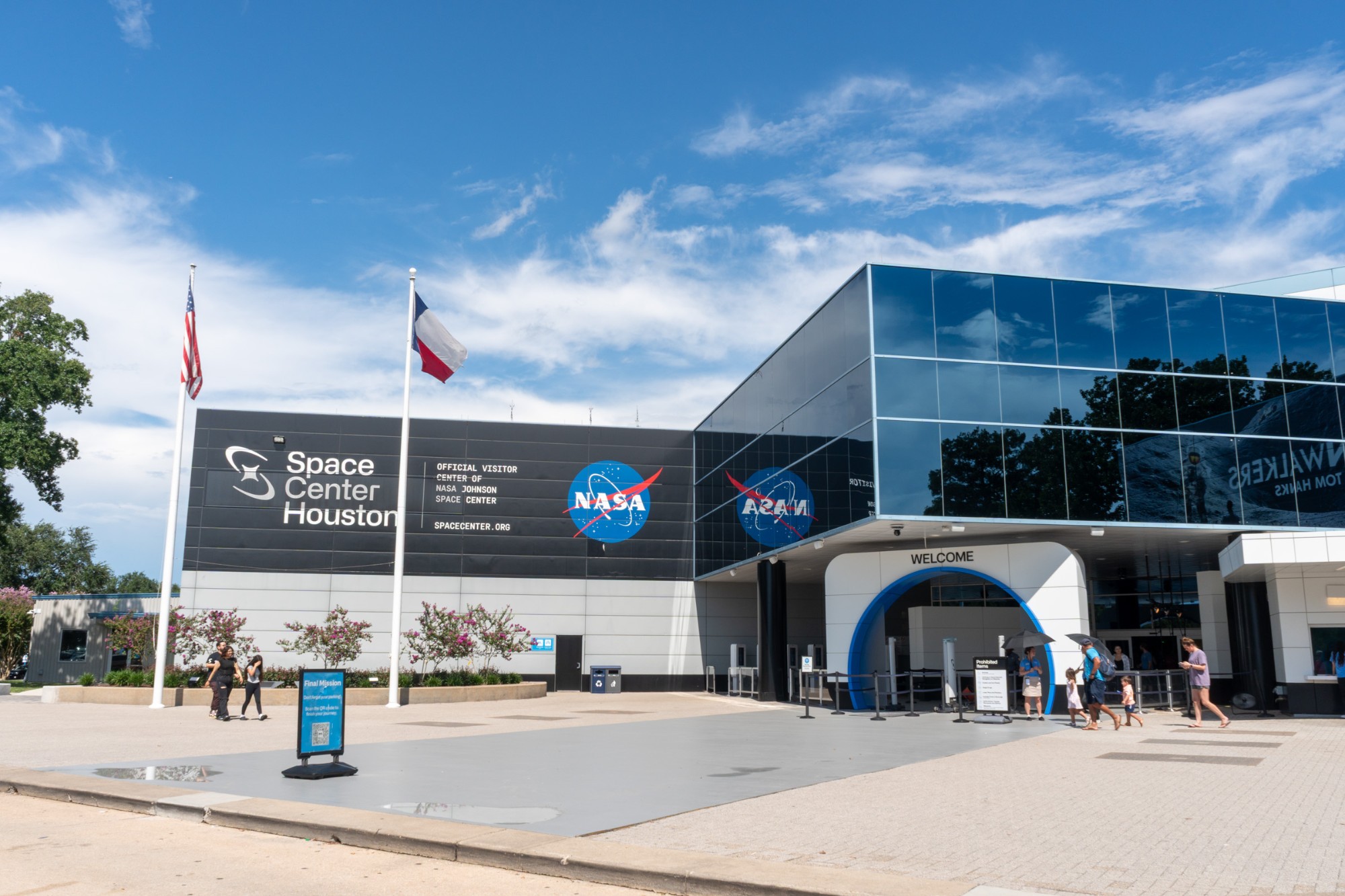 Space Center Houston entrance